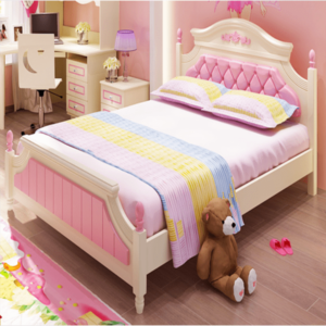 Giường ngủ cho trẻ em gỗ tự nhiên GHS-988